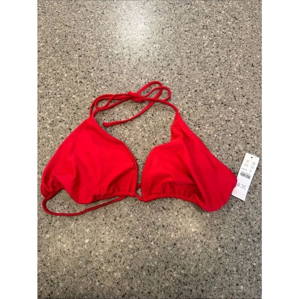 J. CREW Perfect String Bikini Top *NEW* - Picture 3 of 6